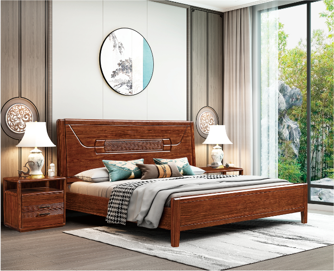 乌金大床（1.8X2m）